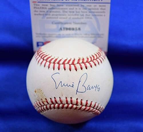 Ernie Banks PSA DNA Coa İmzası Ulusal Lig ONL İmzalı Beyzbol - İmzalı Beyzbol Topları