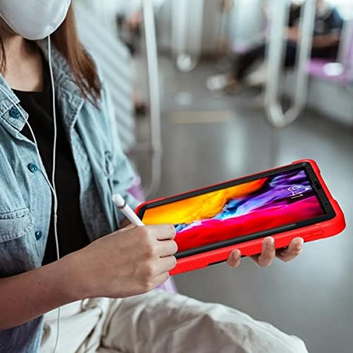 Tablet PC Kılıf Çanta Kollu iPad Hava 4 İçin (2020) 10.9 İnç Kılıf, Çocuklar için Kılıf Görev Yüksek Darbeye Dayanıklı