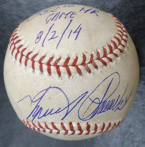 Miguel Cabrera Oyunu Kullanılmış 382. Home Run Oyunu Beyzbol 2-İmzalı ve Yazılı-MLB İmzalı Oyun Kullanılmış Kramponlar