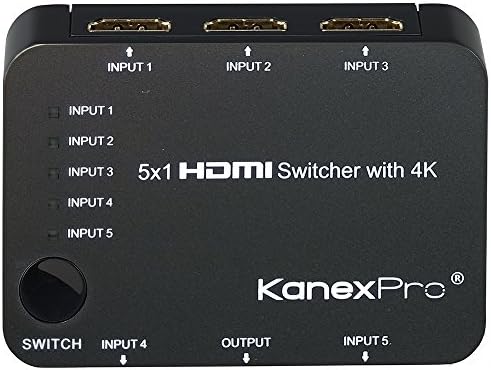 Kanex Pro SW-HD5X14K 4 K ile 5x1 HDMI Değiştirici