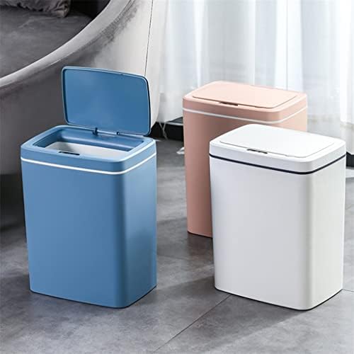 Yok Otomatik Sensör İndüksiyon çöp tenekesi Ev çöp kutuları Mutfak Banyo Elektrik Tipi Dokunmatik çöp kutusu Kağıt