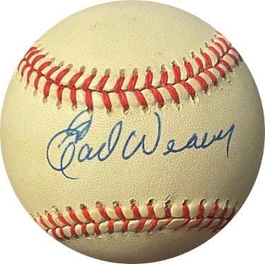 Earl Weaver imzaladı ROAL Rawlings Resmi Amerikan Beyzbol Ligi (Baltimore Orioles) - İmzalı Beyzbol Topları