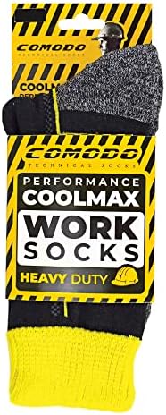COMODO Erkek Soğutma İş Çorapları Yaz Nefes Coolmax Çorap Çizmeler
