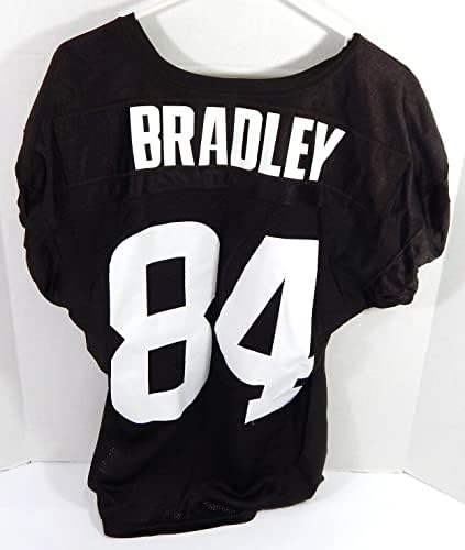 2021 Cleveland Browns Ja'marcus Bradley 84 Oyun Tarafından Verilen Siyah Antrenman Forması 3-İmzasız NFL Oyunu Kullanılmış