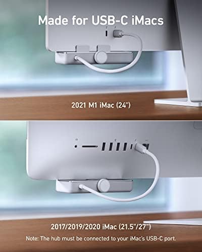 Anker 535 USB C Hub (5'i 1 arada), 2 USB-A 10 Gbps Veri Bağlantı Noktası, USB-C 10 Gbps Bağlantı Noktası, SD ve microSD