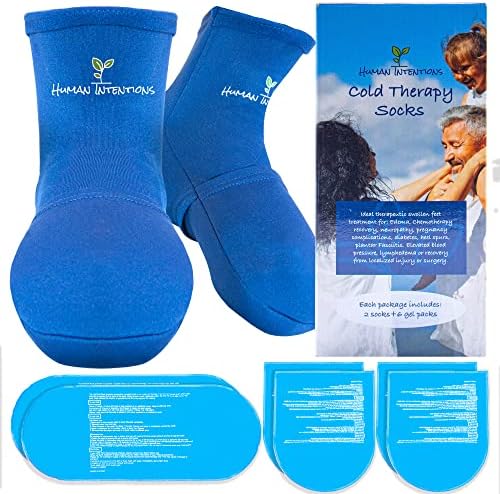 İnsan Niyetleri Soğuk Terapi Çorapları - Soğutma Çorapları-Nöropati Çorapları - Buz Çorapları-Artrit, Diyabet, Ödem,