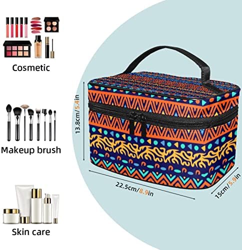 Bohemia Vintage Boho Mandala Kozmetik Çantası Taşınabilir Seyahat makyaj çanta düzenleyici makyaj çantası Kadınlar