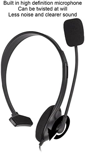 Oneear Müşteri Hizmetleri Kulaklık, İş PC Kulaklık Gürültü İptal 3.5 mm Fiş Siyah Tak ve Çalıştır için