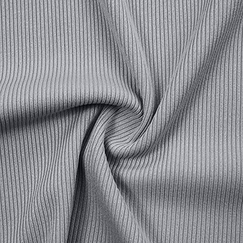 Gömlek Kadınlar için Moda Rahat Temel Spor Gömlek Seksi İnce Örme Gömlek Bahar Sonbahar Tee Üstleri Henley T-Shirt