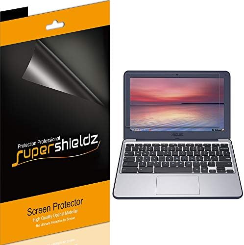 (3 Paket) Supershieldz için Tasarlanmış HP Chromebook 11 (11.6 inç) / Asus Chromebook 11.6 inç Ekran Koruyucu, yüksek