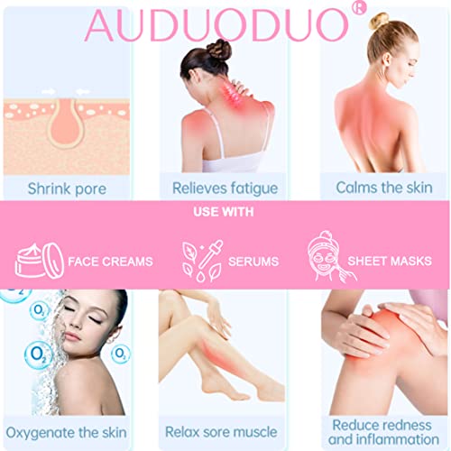 AUDUODUO ® Premium cilt bakım aleti seti, Yüz bakımı için buz Silindiri ve Yüz, Boyun, Vücut masajı cilt bakımı için