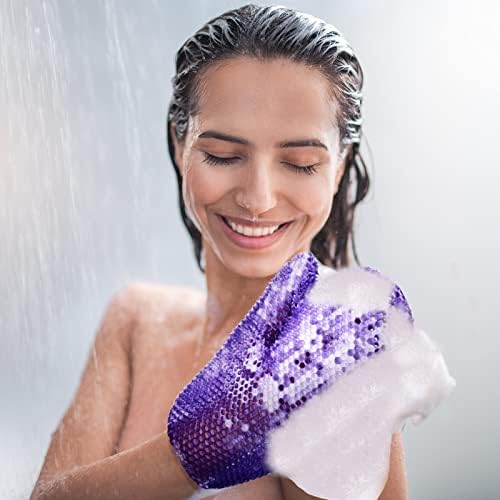 Spa Banyo Eldiveni Peeling Duş eldiveni Vücut Exfoliator Köpük Peeling Eldivenleri Kurutma Cilt Exfoliator Eldiven
