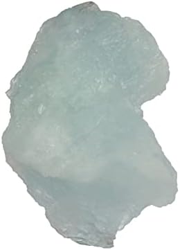 GEMHUB 140.45 CT Doğal Aqua Gökyüzü Akuamarin Şifa Kristal, Kaba şifa taşı için Uygun Meditasyon / Dekorasyon / Yuvarlanan