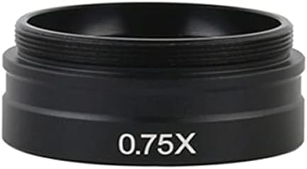 Mikroskop Aksesuarları 1X Koruma Yardımcı Objektif Cam 42mm 200X 180X 130X Lens Laboratuar Sarf Malzemeleri (Renk: