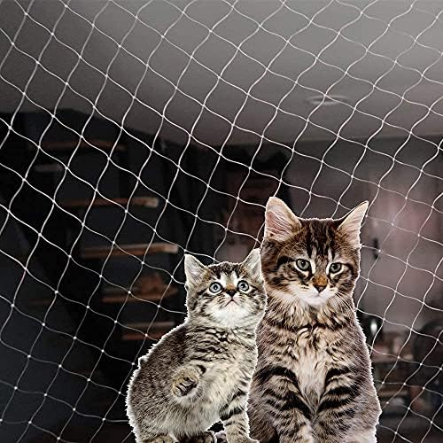 Kedi Balkon Ağı Kedi Düşme Önleyici Çit Ağı Köpek Çit Ağları Şeffaf Naylon Pet Örgü Çit Balkon Penceresi Merdivenleri