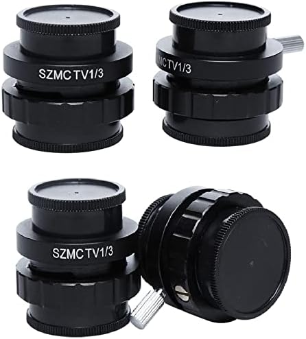 Mikroskop Aksesuarları Kiti Yetişkinler için 0.3 X 0.5 X Lens 1/2 1/3 Mikroskop Kamera Adaptörü Laboratuar Sarf Malzemeleri