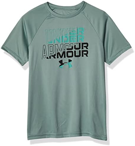 Under Armour Erkek Teknik Kelime İşareti Sembolü Kısa Kollu Tişört