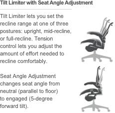 Herman Miller Aeron Sandalye PostureFit Bel Desteği ve Ayarlanabilir Kollar ile Son Derece Ayarlanabilir-Küçük Boy