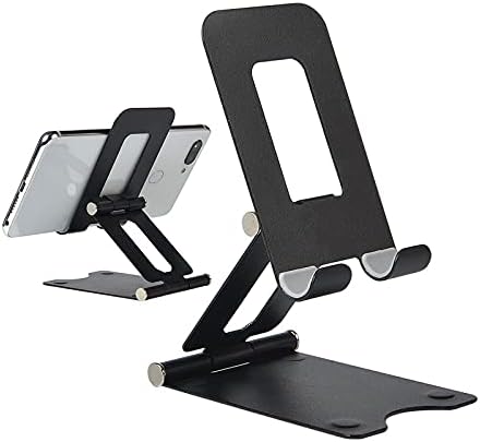 Zinalop Cep Telefonu Standı, Ayarlanabilir Masaüstü Telefon Tutucu Cradle Dock iPhone 11, 12 Pro Xs Xs Max Xr X 8,