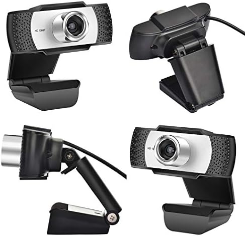 SYTH HD Webcam, Masaüstü veya Dizüstü Bilgisayar USB Web Kamera Görüntülü Arama,Konferans,Akış,Kayıt,Skype,Tak ve