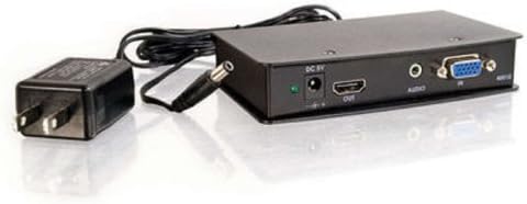 C2G / Kablolar Gitmek için 40010 VGA HDMI Adaptörü Dönüştürücü