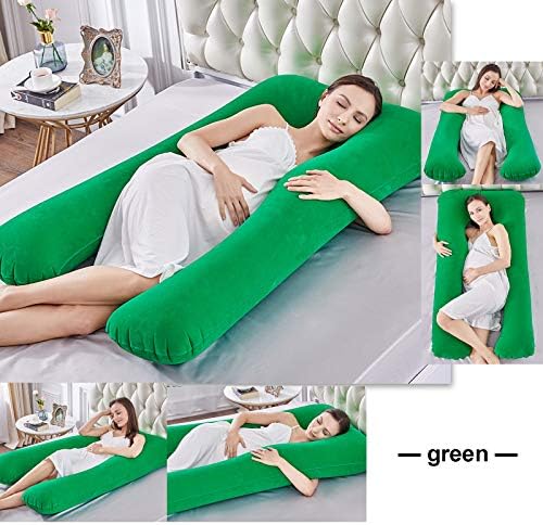 PİNGJİNG Güncellenmiş Büyük Şişme Yastık Akın Kumaş gebelik yastığı hamile yastığı hemşirelik yastığı uyku yastığı