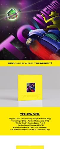 Kazanan mino'dan Sonsuza 3. Albüm Sarı Sürüm CD'si + 64p Fotoğraf Kitabı + 16p Şarkı Sözleri Kağıdı + 2p Fotoğraf