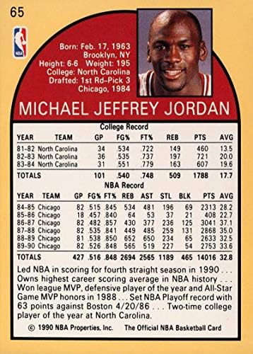 Michael Jordan 1990-91 Çemberler Basketbol Kartı 65