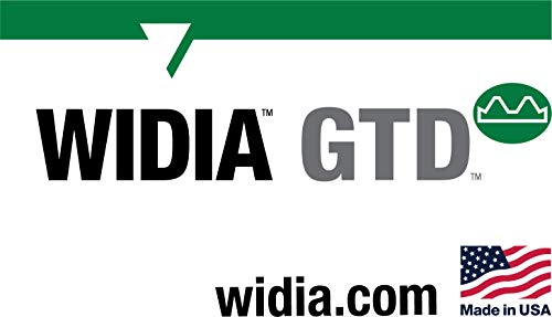 WIDIA GTD GT625072 Zafer GT62 HP Musluk, Yarı Alt Pah, Sağ El Kesim, 4 Flüt, 5/8-18, HSS-E-PM, Kalay + CRC / C Kaplama