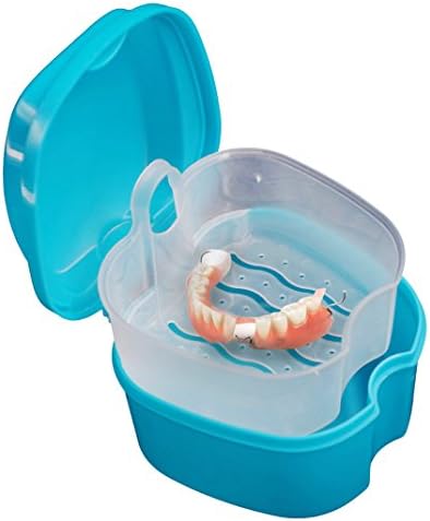 Depolama Protez Kutusu Asılı Banyo Diş Yanlış Net Konteyner Vaka Kutusu Diş bakım Aksesuarları