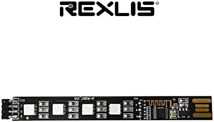REXUS 5V USB LED RGB Bluetooth Uzaktan Kumanda 4 Pin Erkek Konnektör Dahili 4 LED ışıkları TV arkaplan ışığı ışık