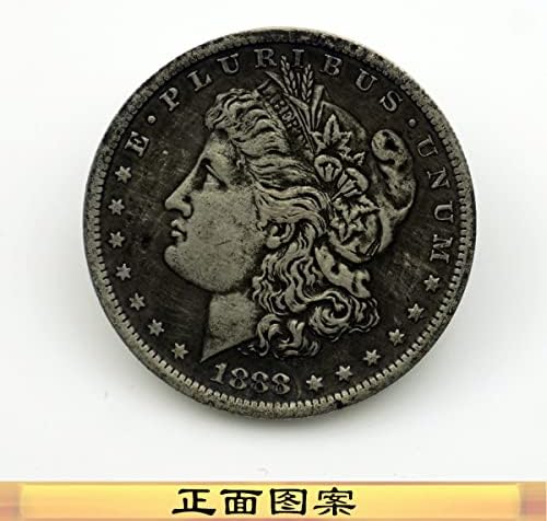 1888 Amerikan Morgan Gümüş Dolar hatıra parası Tanrıça Kartal Okyanus Gümüş Yuvarlak Okyanus Ejderha Gümüş Sikke Antik