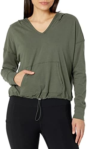 Calvin Klein Performans Kadın Uzun Kollu Kapüşonlu Tişört