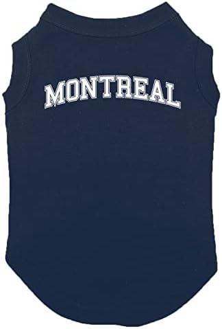 Montreal-Spor Eyalet Şehir Okulu Köpek Gömleği (Lacivert, X-Large)