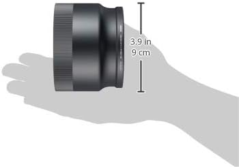 100-400 mm/F5.0-6.3 DG OS HSM Çağdaş Lens için Sigma Lens Kapağı LH770-04, Siyah