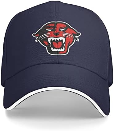 Davenport Üniversitesi Detroit Logo Sandviç Kap Unisex Klasik Beyzbol Capunisex Ayarlanabilir Casquette Baba Şapka