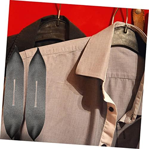 Cabilock 50 adet Askı Sünger Kapağı Kaymaz Askılar Takım Elbise Askıları Siyah Olmayan Koruyucu Kılıf