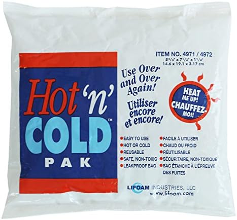 Lifoam 4971 Sıcak ve Soğuk Yeniden Kullanılabilir Buz Paketi, 26 Ons