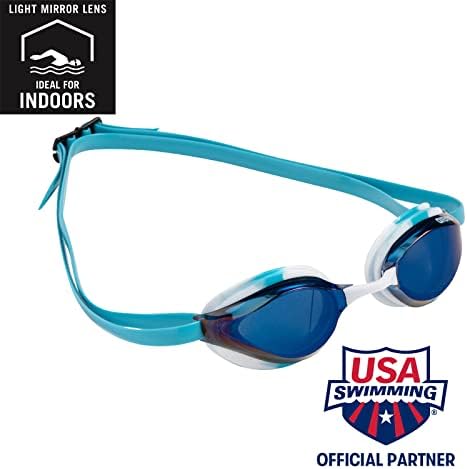 Arena Unisex Python Yarış Yüzmek Gözlük Erkekler ve Kadınlar için Anti-Sis Maksimum Konfor Çift Kayış, ayna / Aynasız