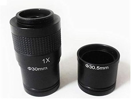 juqıngshanghang1 - 1X C Montaj Metal Dijital Mikroskop Adaptörü Port Röle Lens CCD CMOS Kamera Video Okul Laboratuvarı