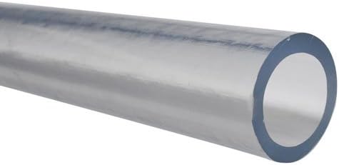 Hava ve Su için Yumuşak Şeffaf PVC Boru-İç çap 2-1/ 2 - Dış Çap 3 - 20 ft