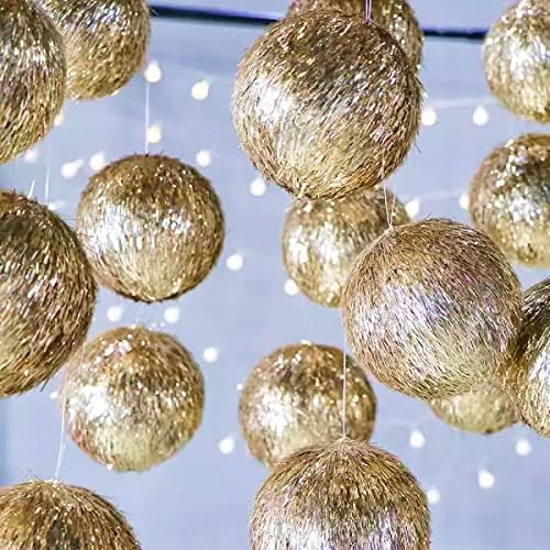Safesıo 3 Adet Noel Topları Süsler Noel Noel Ağacı için-Kırılmaz Noel Ağacı Süsleri Asılı Top Tatil Düğün Parti Dekorasyon