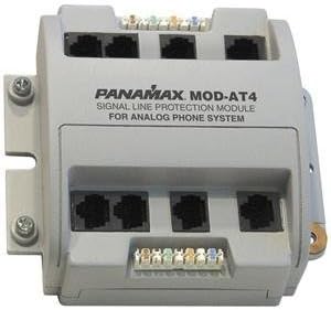 Analog Telefon Sistemi Koruması için Panamax MOD-AT4-4 Hat