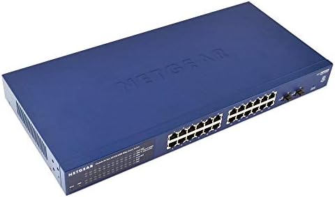 NETGEAR NETGEAR ProSafe GS724Tv4-Switch-L2 + - yönetilen - 24 x 10/100/1000 + 2 x Gigabit SFP - masaüstü, rafa monte
