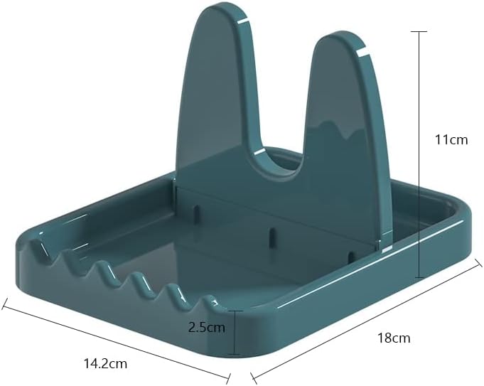 Sofra depolama rafı Katlanabilir kapak rafı Plastik Kaşık Raf Aparatı Mutfak Çatal Kaşık Rafı tencere kapağı rafı