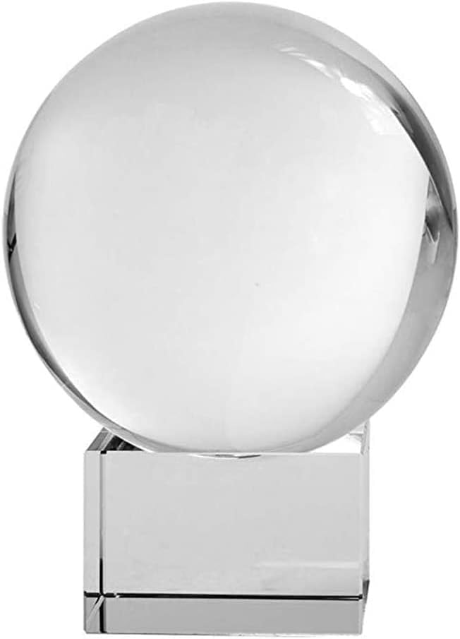 SGerste Temizle Kare Kristal Ekran Standı Tutucu için 70-80mm Kristal Top Küre Küre