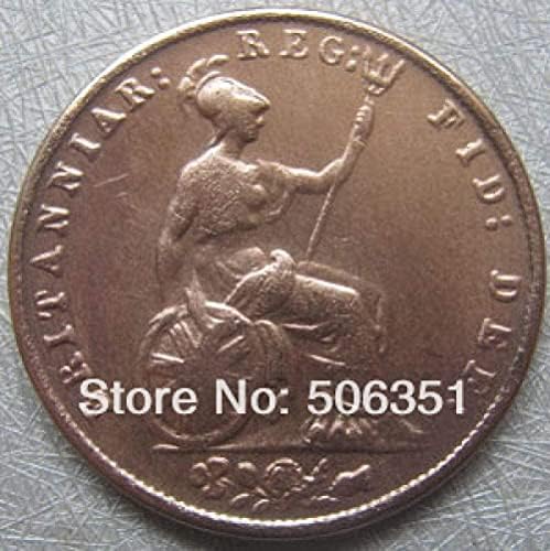Mücadelesi Coin UK1860 Paraları Kopya COPYCollection Hediyeler Sikke Koleksiyonu