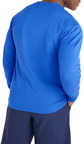 Şampiyonu erkek uzun Kollu tişört, Klasik Jersey Uzun Kollu Tee Gömlek Erkekler için, Komut Dosyası