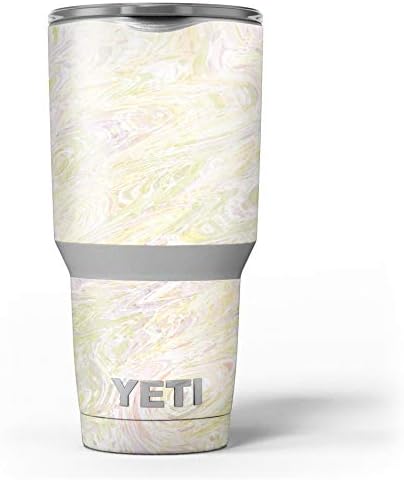 Tasarım Skinz Kayrak Mermer Yüzey V20-Skin Çıkartması Vinil Wrap Kiti ile Uyumlu Yeti Rambler Soğutucu Bardak Bardak