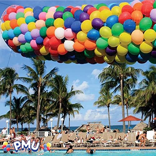 PMU Balon Serbest Bırakma-Yeniden Kullanılabilir Balon Örgü-Doğum Günü Kutlaması için Balon Bırakma, Mezuniyet, Yılbaşı